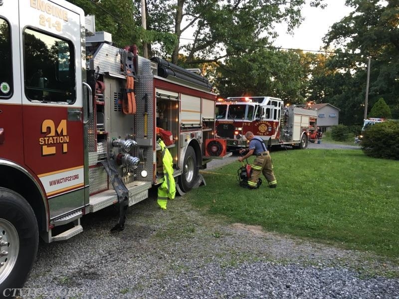 CTVFC Responds to Kitchen Fire - Cranberry Township Volunteer Fire Company