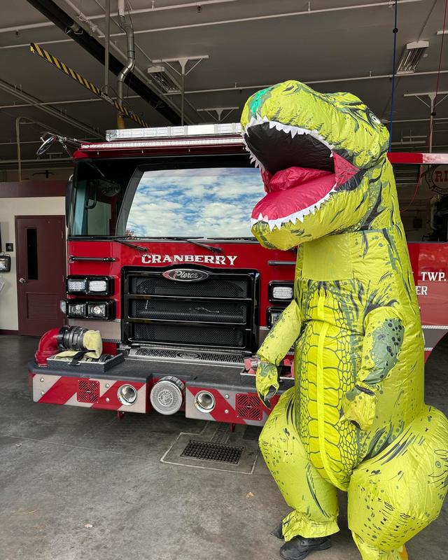 Trick “Roar" Treat!! Cranberry Township Volunteer Fire Company
